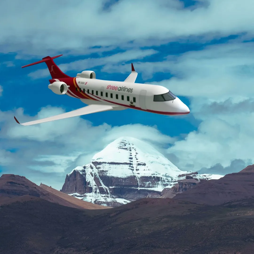 Kailash Mansarovar Aerial Darshan